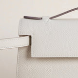 Clutch Crème - Cuir Véritable