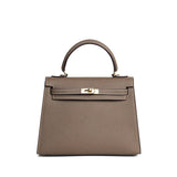 Sac Alae Taupe - Cuir Véritable