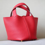 Sac Pico Rouge - Cuir Véritable