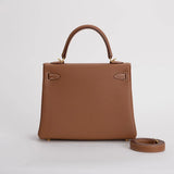 Alae Retourné Camel - Cuir Véritable