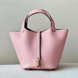 Sac Pico Rose - Cuir Véritable