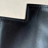 Sac Alae Noir - Cuir Véritable Lisse