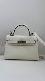 Sac Alae Blanc - Cuir Véritable