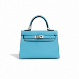 Sac Alae Bleu - Cuir Véritable