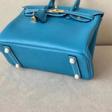 Sac Baya Bleu - Cuir Véritable