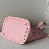 Sac Pico Rose - Cuir Véritable