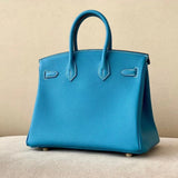 Sac Baya Bleu - Cuir Véritable