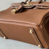Sac baya Camel - Cuir véritable