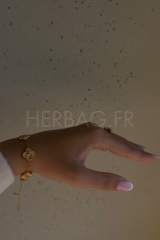 Bracelet Trèfle - Or