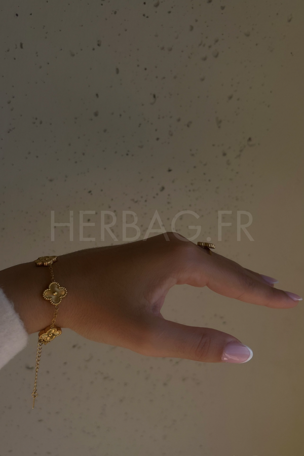 Bracelet Trèfle - Or