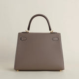Sac Alae Taupe - Cuir Véritable