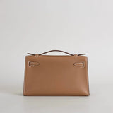 Clutch Alae Camel - Cuir Véritable