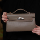 Clutch Alae Taupe - Similicuir