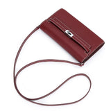 Portefeuille Togan Bordeaux - Cuir Véritable