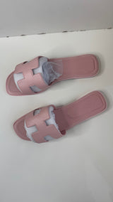Claquettes - Cuir Véritable
