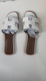 Claquettes - Cuir Véritable