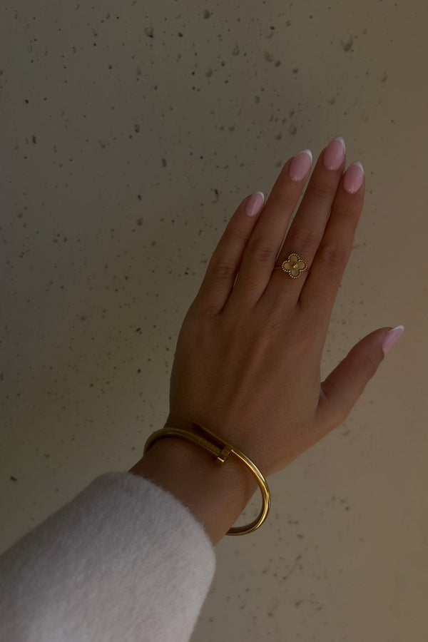 Bracelet Jonc - Clou Or